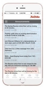 Picture of Spring Reunion App Notification